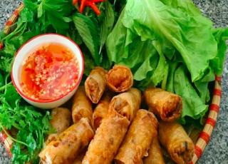 Cách làm nem thơm nức mũi với nồi chiên không dầu